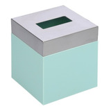 Portakleenex De Acero Inoxidable Con Pvc Menta