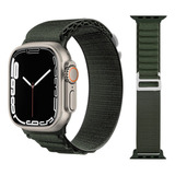 Correa Deportiva De Nailon Para Apple Watch  Banda Ultra De