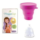 Copita Menstrual Maggacup Silicona + Vaso Esterilizador 