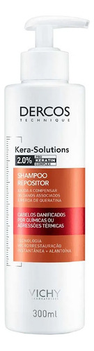 Shampoo Repositor Dercos Kera Solutions Vichy 300ml