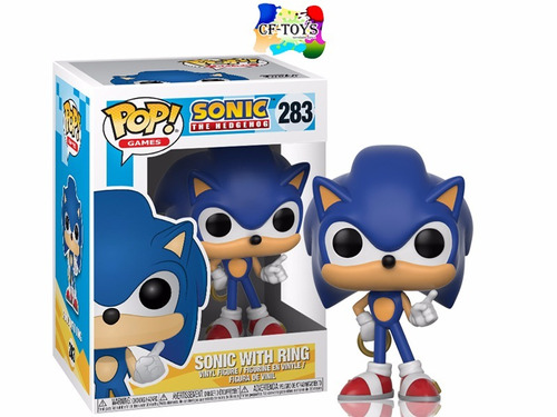 Sonic Ring The Hedgehog Funko Pop Videojuego Sega Mascota Cf