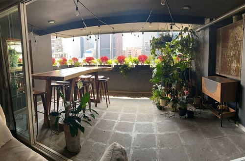 Renta Moderno Departamento En Polanco Con Terraza Zona Parque Lincoln - Imagen 4