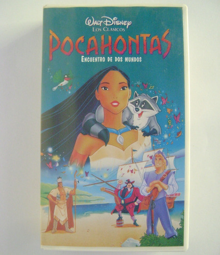 Película Pocahontas Disney Betamax Videovisa