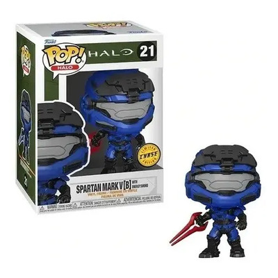Funko Pop 21 Spartan Mark V(b) With Energy Sword Chase Halo | Envío gratis