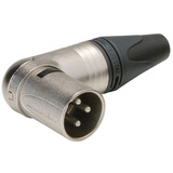 Conector Angulado Xlr De 3 Pines Macho Neutrik Nc3mrx