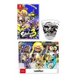 Splatoon 3 Collectors Pack Japones Juego Amiibo Y Vaso