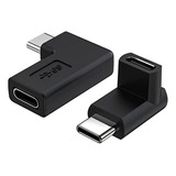 Adaptador Usb C 90 Grados (2-pack) - Macbook, Laptop, Móvil