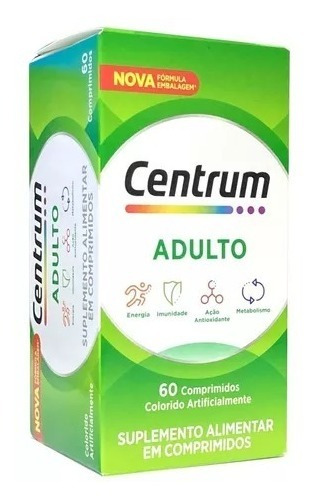 Vitamina Centrum De A A Z 60 Comprimidos Adulto 