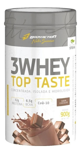 Whey 3w Top Taste 900g (concentrado-iso-hidro) - Bodyaction