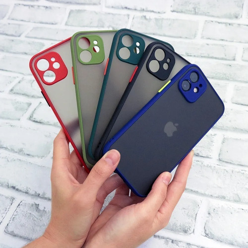 Funda Para iPhone Colores Mate, 10 Colores 