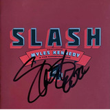 Cd Booklet Slash 4 Autografiado 2022 ( Guns N Roses )