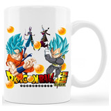 Taza Dragon Ball Personalizada C/ Tu Nombre En Taza O Asa