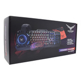 Kit Gamer Naceb Gaming Na-0925 Teclado/mouse/mousepad/headse