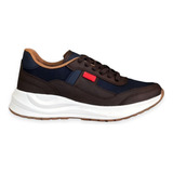 Tenis Hombre Zapato Casual Urbano Cómodo Suela Inyectada V05