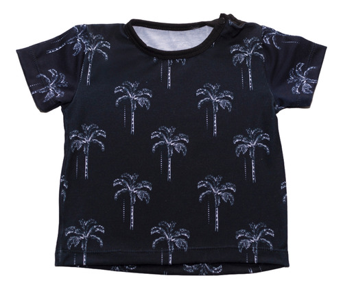 Remera De Bebe Nene Modal Suave Con Estampado Hipoalergenico