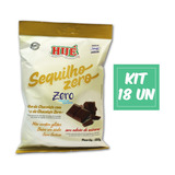Kit 18 Sequilho De Chocolate Zero Hué Sem Glúten E Vegano