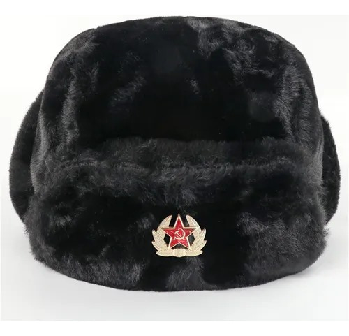 Gorra Rusa Shapka Ushanka (negra, Medic 60) A