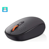 Mouse Sem Fio Wireless 1600 Dpi Dongle Usb 2,4ghz Cor Cinza