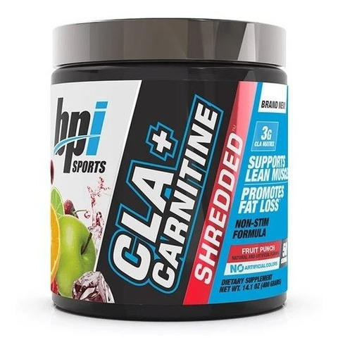 Bpi Sports Cla + Carnitina Shredded 50 Servicios