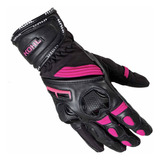 Guantes Para Motociclista Kohl Rosa - 401 Textil P/dama