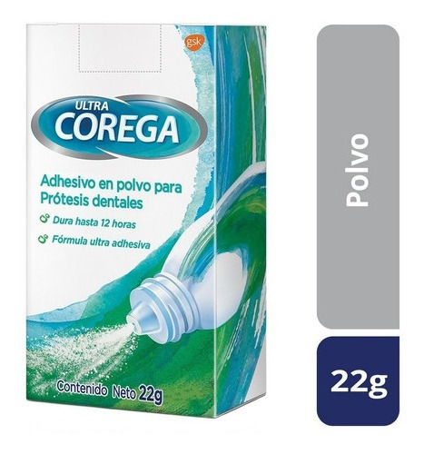 Ultra Corega Polvo Adhesivo Para Protesis Dental 22 Gramos