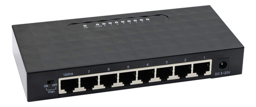 Conmutador Gigabit De 8 Puertos, Divisor Ethernet De Concent