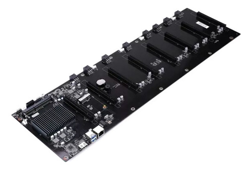 Placa Base Mineria Profesional Motherboar C.3865u-btc Plus Color Negro