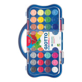 Kit De Tableta Giotto De 36 Colores Con Acuarela - Colores Intensos