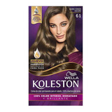 Tinte De Cabello Koleston 61 Rubio Cenizo Oscuro