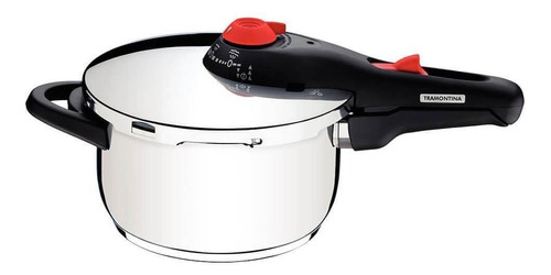 Panela Pressão Inox Para Fogão De Indução 4,5 L Tramontina