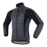 Arsuxeo Chaqueta De Ciclismo Termica Softshell Termica De