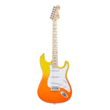 Guitarra Eléctrica Sx Sem1/3ts Sunburst 3 Tonos Con Funda