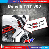 Benelli Tnt 300 X2 Calcos Deflectores Tanque Medida Original