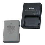 Combo Cargador Para Nikon Mh24 Y Batería Para Nikon En-el14a