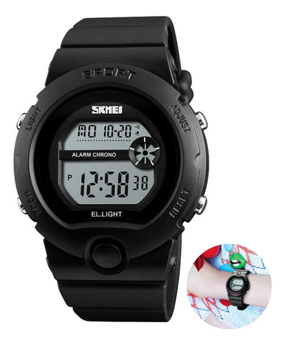 Reloj Skmei 1334 Unisex Digital Alarma Luz Sumergible