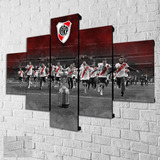 Cuadro River Plate Copa Decorativo Moderno Cancha Futbol