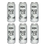 Cerveza Antares Kolsch Artesanal En Lata De 473ml En Pack De 6 Unidades