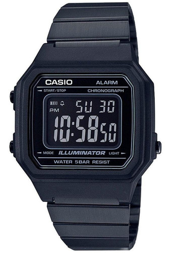 Relógio Casio Standard Preto Garantia Original B650wb-1bdf