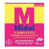 Midol Fuerza Máxima Menstrual De Socorro 16 Ct