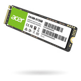 Acer Fa100 Ssd De 512 Gb - M.2  Pcie Gen3 X 4 Nvme Interfac.