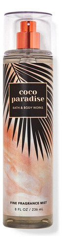 Body Splash Bath & Body Works Coco Paradise 250ml