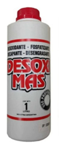 Desoxidante Fosfatizante Sinteplast 1litro Desoximas