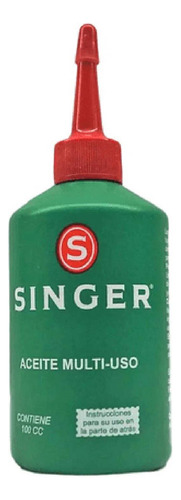 Aceite Singer Para Maquinas De Coser 100cc