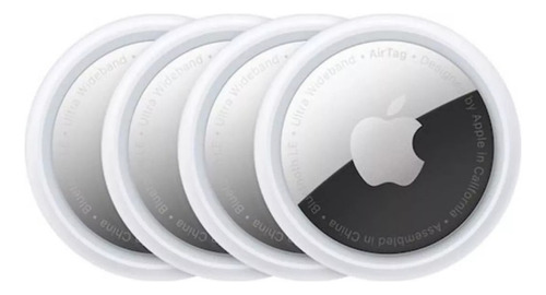 Apple Airtag Rastrea/ubica Pack 4 Unidades Ultimo Modelo 