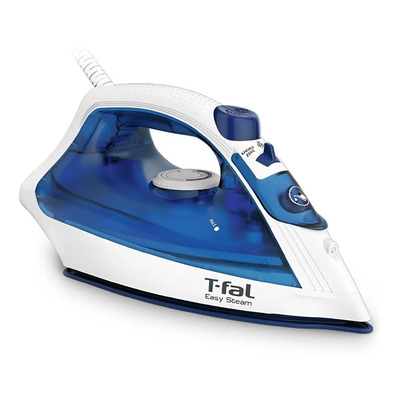 Plancha T-fal Easy Steam 1200w Vapor Continuo Antical Azul