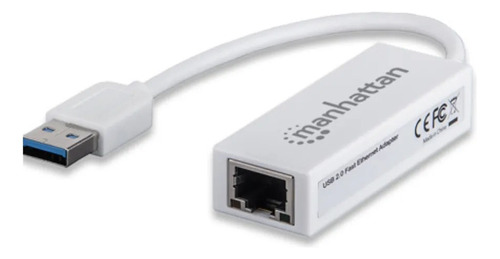 Adaptador De Red Usb - Ethernet Manhattan 506731