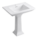 Kohler K-2268-1-0 Memorias De Pedestal Lavabo Del Baño Con U