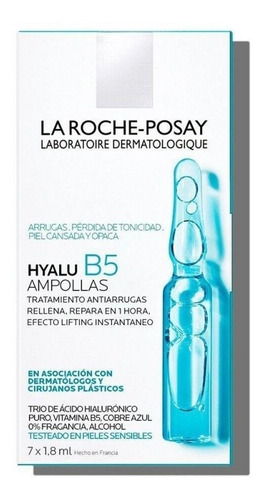 Hyalu B5 Tratamiento Antiarrugas Repara Y Rellena 7 Ampollas