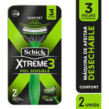 Maquina Afeitar Schick Xtreme 3 Sensible X 2und