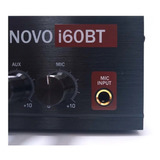 Amplificador Profissional Novik I60bt Bluetooth,mp3,usb